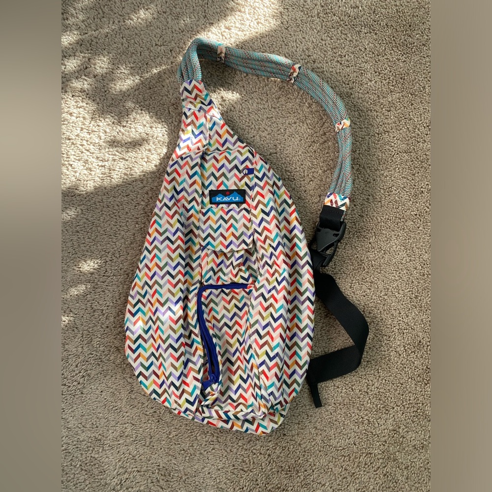 Chevron Kavu Rope Sling bag